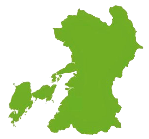 熊本の地図